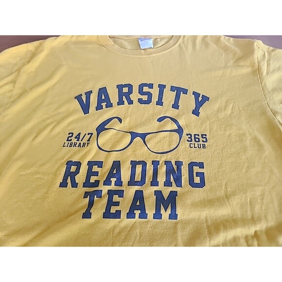 Unisex T-shirt Jerzees Dri-Power Active  Varsity Reading Team - Picture 3 of 11